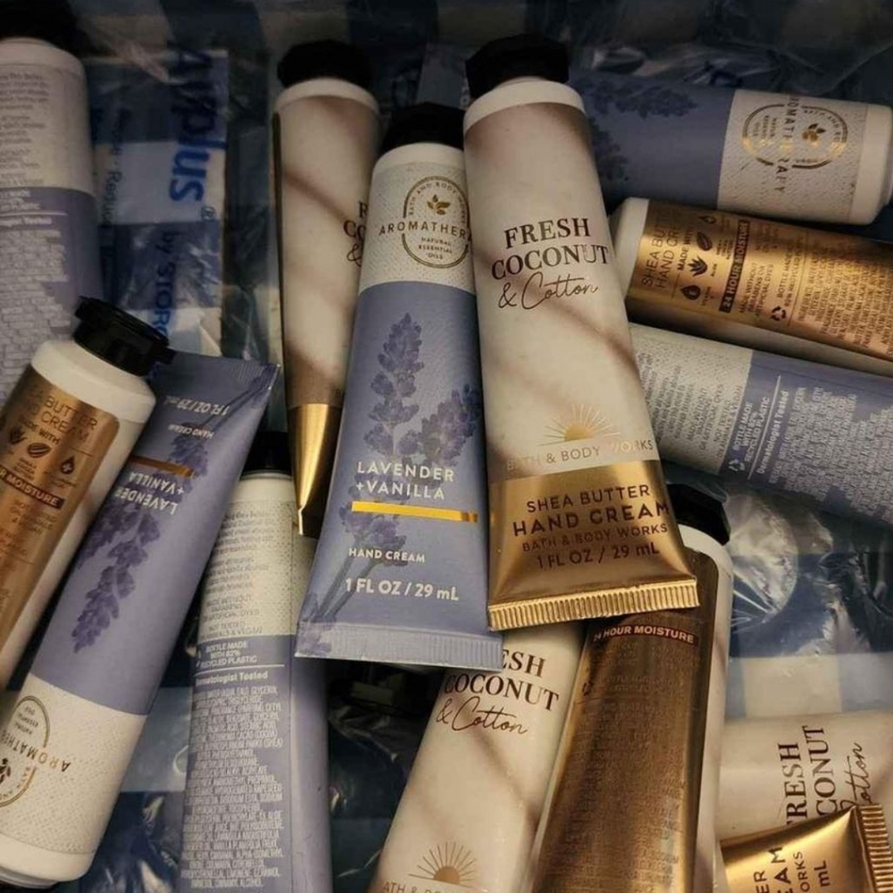 Bath and Body Works lotions
